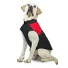 개 의류 겨울 겨울 따뜻한 애완 동물 옷 방수 패딩 조끼 지퍼 재킷 코트 작은 중간 큰 개 라브라도 러 스키 S-5XL