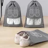 Storage Bags 8Pcs Large Capacity Luggage Shoes Organizer Hanging Non-woven Travel Portable Waterproof Closet Pouch