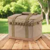 Storage Bags Camping Bag Tactical Utility Tote Large Capacity Cooker 3 Layer Multifunction For Outdoor BBQ