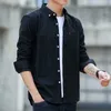 Spring/summer Thin Plaid Long Sleeved Shirt for Mens Loose Instagram Trendy Korean Construction Site Work