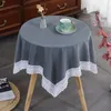 European Style Table Cloth Garden Tea Small Rectangular Floral Lace Multipurpose Thick Cover 240322