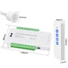 Controller del sensore di luce per scale Accensione automatica dell'interruttore del sensore di movimento Sistema di illuminazione per le scale della casa Max 16 28 gradini di controllo