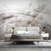 Wallpapers Milofi op maat gemaakte 3D moderne minimalistische abstracte lijngradiënt TV achtergrond muurschildering