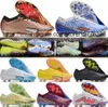 Skicka med Bag Quality Football Boots Zoom Mercurial Vapores 15 Elite AG Acc Knit Mens Soccer Cleats CR7 Ronaldo Mbappe Outdoor TRA1516945