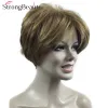 Wigs StrongBeauty Synthetic Wig Female Short Straight Wigs Cut Hairstyle Women Hair Many Colors