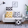 Pillow Covers 30x50cm Boho 45x45cm Tufted Black Yellow Nordic Style Throw Pillowcase For Living Room Sofa Home Decorative