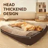 HOOPET Dogs Cats Bed Mat Large Dog Warm Pet Nest Kennel For Small Medium Puppy Kitten Plus Size Sleeping Mattress 240420