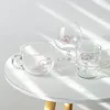 Vinglas i Crystal Clear Cocktail Champagne Glas stor kapacitet frukost kaffemjölksaft mugg söt fest bar vatten drycker kopp