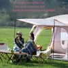 Tents And Shelters Two Bedrooms One Living Room Extra Large Outdoor Camping 5-8 Persons Waterproof Family Luxury Big Tent