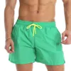 Men's Shorts Summer Beach Shorts Mens Shorts Solid Color Breathable Quick Drying Swimming Shorts Surfing Mens Plus Size S-4XL Swimming Brand LuggageC240402