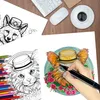 Livre de coloriage, séries Healing pour animaux de compagnie, cadeau de vacances, relaxation, stress de soulagement, méditation, créativité gratuite, papier de haute qualité, pape polyvalent, parfait à cadeau, épreuve de saignement