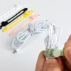 10/5Pcs Mobile Phone Cable Winder Earphone Clip Charger Cord Organizer Management Silicone Wire Cord Fixer Holder Cable Belt