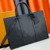 7A Quality Designer Motspasité Mode Luxury Tote Sac Mens Handbag Eclipse Canvas Business Office Bureau Bureau Portefeuille Lettre en cuir imprimé Crossbody Purse M45265