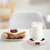 Kaffeetassewärmer -Pad -Tasse Heizung Coaster Constant Temperatur Erwärme USB Elektromatte Matte Set Milk Tea Wasser Bürogeschenk