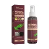 100ml Hair Darkening Spray Anti White Hair Herbal Serum Blacken Hair Reduce Gray Scalp Nourish Glitter Scalp Spray
