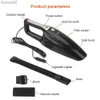 Vacuum Cleaners Car Cleaner 12V 120W Handheld Vaccum Cleaners Wet And Dry dual-use Vacuum Cleaner yq240402