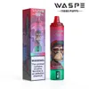 Waspe Puff 12000 15000 18000 Disposable Vape Pod Device Puffs 12k / 15k / 18k Rechargeable E Cigarette Smart LCD écran Randms Nouvelles arrivantes