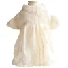 Sukienka dla psów kota letnie sukienki dla zwierząt księżniczki spódnica Yorkshire terrier pomeranian bichon szczeniaka odzież 240320