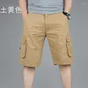 Shorts pour hommes été hommes armée Cargo travail décontracté poche de lavage court mode Joggers ensemble pantalon militaire grande taille 29-46