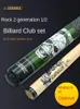 Rockin Series Pool Cue Zestaw 19 uncji 20 uncji 21 unz Nine Ball Big Head 240325