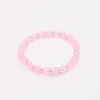 Bracelets de charme extensible pierre mode naturel pour les femmes Rose Quartzs yeux de tigre Agates perlé Yoga GB022