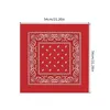 Scarves Hip Hop Bandanas Cotton Outdoor Handkerchief For Women