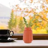 Vases Vase à fleurs Pot en céramique imitation 4,84 pouces Arrangement de plantes simple et moderne Table en verre nordique