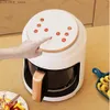 Air Fryers Air Fryer 3L Capacity Visual Oil-free Electric Fryer Multi-functional Automatic Household 360Baking LED Touchscreen Oil Air Fri Y240402