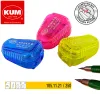 Shargers 1pc kum 250 crayon automatique Autonctionnement 2 trous Core de plomb Grinder petit et portable rouge / bleu / vert de bureau de bureau