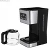 Coffee Makers Electric coffee machine 220V 950W espresso machine teapot automatic coffee machine American coffee pot dropper Y240403