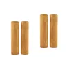 Storage Bottles Bamboo Tea Home Container Jar Canister Leaves Containers Practical Tube Coffee Bean