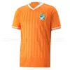 2023 COTE D IVOIRE SOCTER JERSEYS NATIONAAL TEAM IVORY COAST Jersey Drogba Kessie Cornet Men Homme Maillot de Foot Football Uniform 2024 Fans speler Mannen kinderen