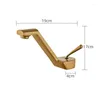 Bathroom Sink Faucets 1PC Toilet Brass Basin Faucet And Cold Water Single Hole Handle Washbasin Tap