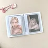 Симпатичный фотоальбом 3 -дюймового сердца Heart Hollow Case Case Kpop Card Card Наименование карты Книга Photocard держатель 40 карманов