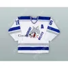 Gdsir Custom NICK FOLIGNO 16 SUDBURY WOES MAGLIA HOCKEY BIANCA NUOVA Top Ed S-M-L-XL-XXL-3XL-4XL-5XL-6XL