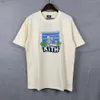 Kiths T Shirt Mens Designer T koszule Trening Koszulki Zakresy marki Kiths T-shirt 100%bawełniane tshirty vintage Kiths krótki rękaw