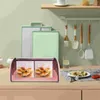 Teller Brotstaierkasten Küchenorganisator für Arbeitsplatten Behälter Haushaltshalter Bäcker Rack