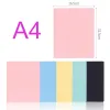 Supplies A4 Clear Glitter Pu Leather 4 Anneaux Binder Photocard Photo d'album Carte d'album Toploader Kawaii Diary intime de 20 pages Draw