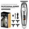 Electric Shavers Professional Hair Trimmer Frisör Clippers Home Rakning Låg brus och vibration USB -laddning Kompakt Safe 2442