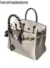 Подлинная кожа BK дизайнерская сумочка с высоким содержанием платиновой сумки пропускная способность.