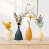 Vasen nordische Keramik getrocknete Blumenarrangement Ins Frosted Vase Room Decor Home Decoration Lebende Bücherregal Nachttisch