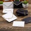 バッグ50pcs/lot HighGrade Envelope Gilding Western Style Postcards Small Business Supplies Paper Envelopes for Wedding Invitation