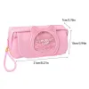 Sacs coréens kawaii beaux étuis crayon pour chats pour filles rose grande capacité sable de sable de sable sable sac stationnaire multifonctionnel sac de rangement