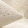 Oreiller en velours couvercle matelassé 45x45 cm de conception de motif décoratif d'épaisseur Summer pour canapé décor de salon