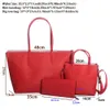 2024 Womens Crocodile Tote Bag Ladies Large Capacity Shoulder Bags Female Wallet Handbag Set Casual Travel Beach Shopping Bags 10a
