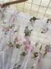 Blusas femininas de malha de malha de bordado de flor sirreiny feminino de manga longa de manga comprida