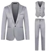 Suits para hombres diseñador Blazers Men's Blazers Pantalones Vests de boda informal Fiesta de la noche Anfitrión de la solapa de la solapa de la solapa Blazer Blazer Conjuntos de 3 piezas Trajes de vestimenta de negocios formal M-5XL