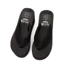 Flops nyaste styel kvinnor flip flops bekväm sommar avslappnad flip flops kvinnor tofflor strand stil nonslip tjocka botten kilar skor