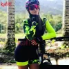 Roupas Kafitt Ciclismo de ciclismo de ciclismo Brazil Triathlon camisa de ciclismo completo Bermuda Promoção de roupas de ciclismo feminino