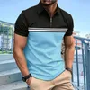 T-shirts masculins pour hommes Nouveaux hommes à manches courtes décontractées Polo Office de mode T-shirt pour hommes